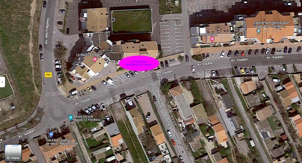 La Perle Bleue, 100 M De La Plage, Parking, Wifi 弗龙蒂尼昂 外观 照片