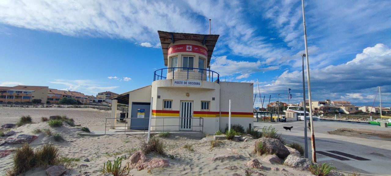 La Perle Bleue, 100 M De La Plage, Parking, Wifi 弗龙蒂尼昂 外观 照片