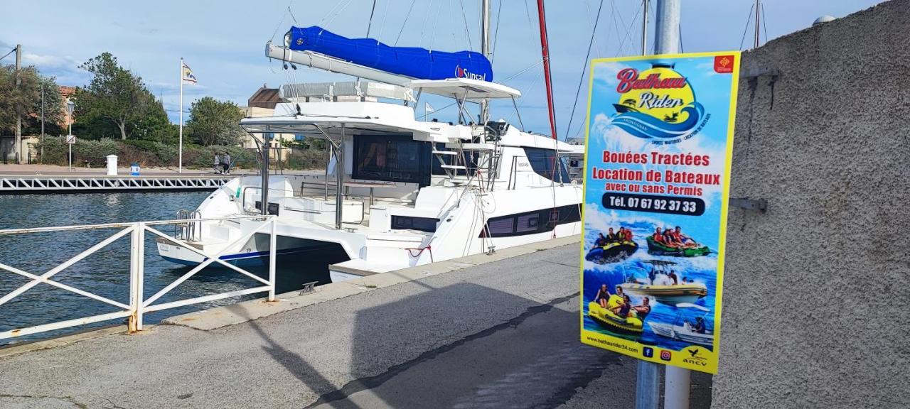 La Perle Bleue, 100 M De La Plage, Parking, Wifi 弗龙蒂尼昂 外观 照片